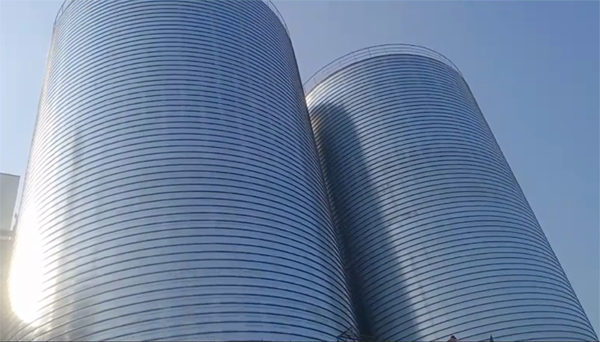 久治2座混凝土高架卷板仓